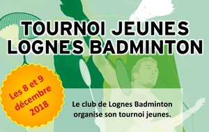 Tournoi Téléthon Lognes Badminton Jeunes